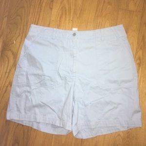Jones New York pale blue shorts